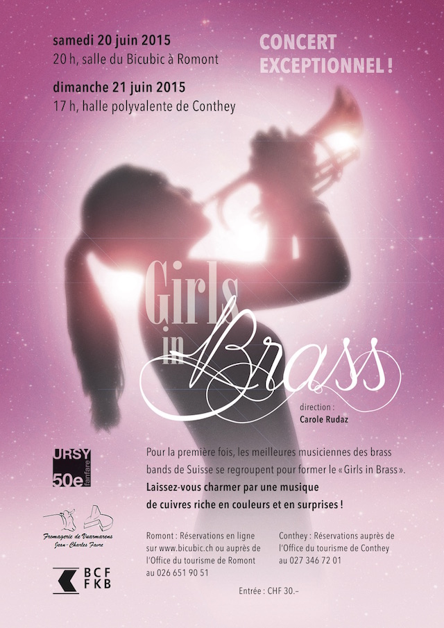 Girls in Brass - affichette